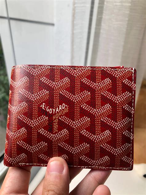 goyard wallet types|goyard wallet pricing.